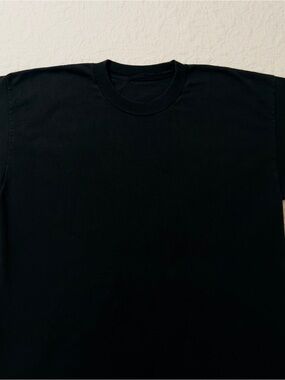 Pro Club Heavyweight | Black | Short Sleeve Crew Neck T-Shirt | Estimated XL